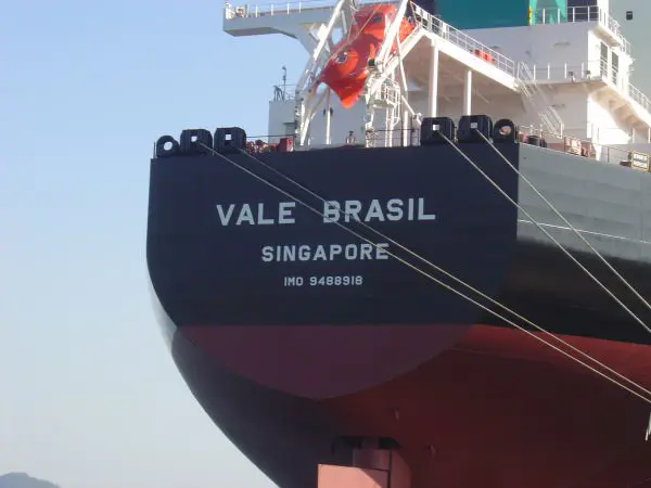 MS Vale Brasil Biggest Ships